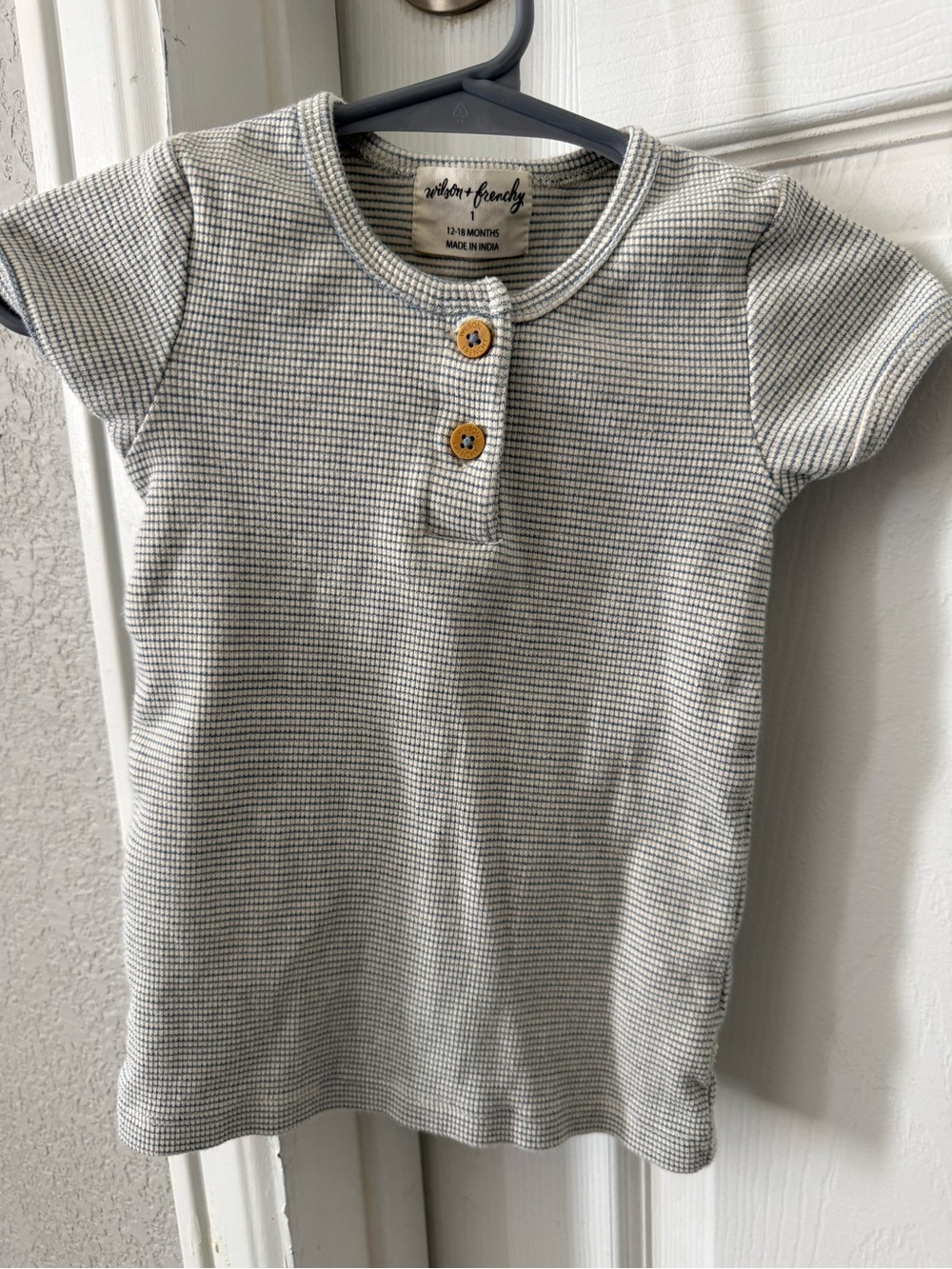 Wilson & Frenchy Henley Baby Tee